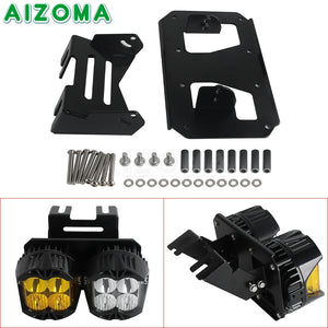 Kit de fixation de phares additionnels pour Harley Softail Fat Bob M8 114 – photo 3/7