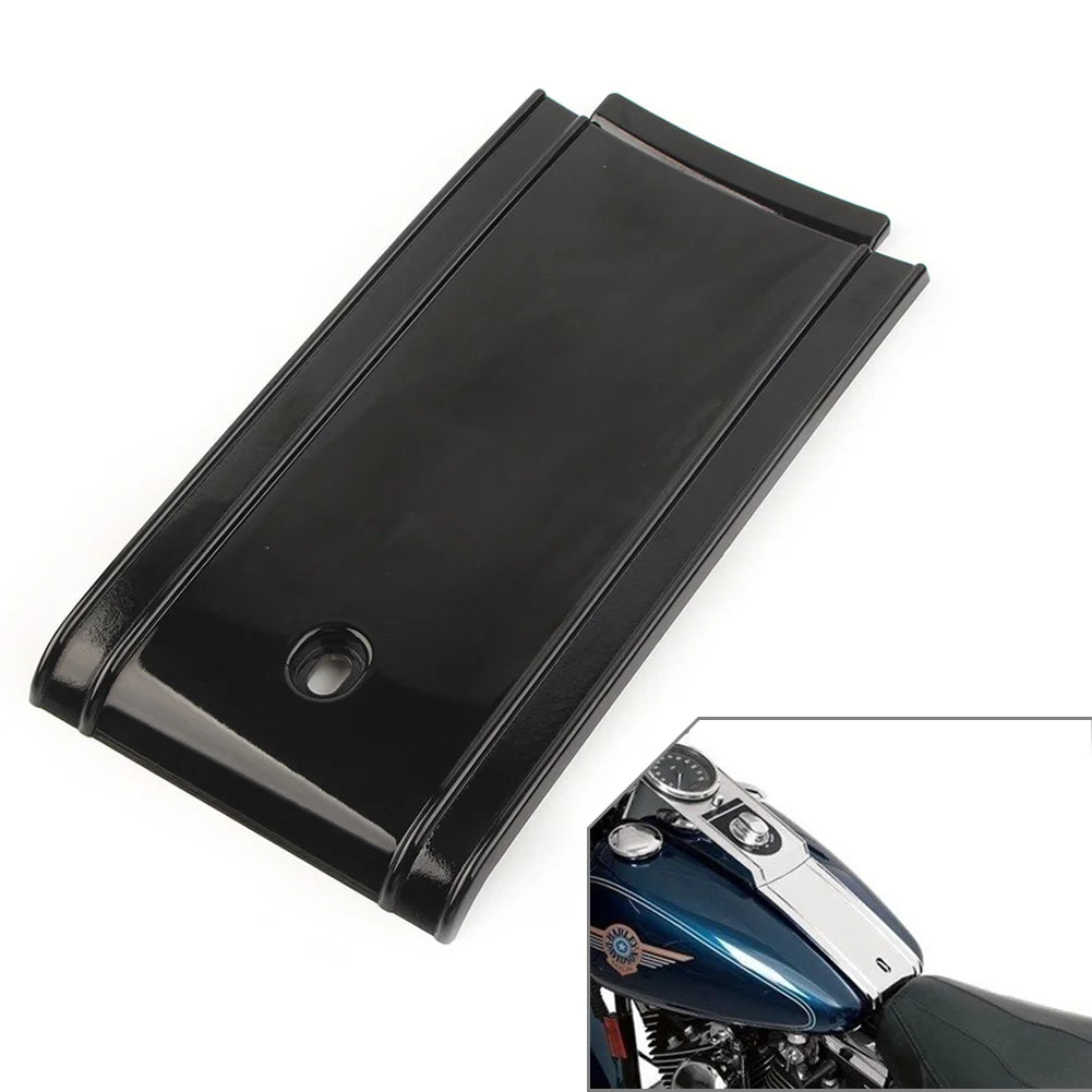 Cache de tableau de bord inférieur chromé pour Harley Softail - vue 7