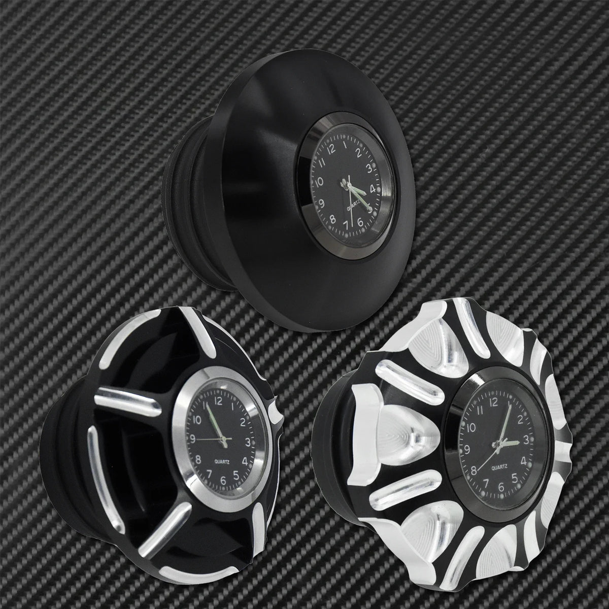 Bouchon de Réservoir avec Horloge Intégrée - Harley-Davidson Sportster, Dyna, Softail, Touring – photo 3/9
