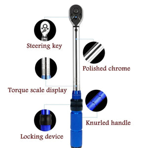 Clé Dynamométrique 3/8" 5-60 N.m Haute Précision ±3% - Moto, Vélo & Auto – photo 6/9