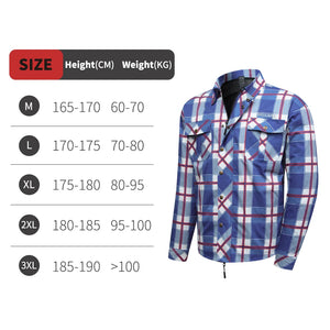 Blouson moto homme WOSAWE à carreaux - vue 7