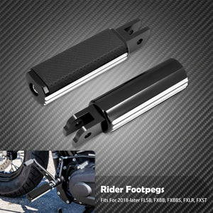 Marchepied avant conducteur "Defiance" pour Harley-Davidson Softail Standard, Street Bob et Low Rider 2018-2025 – photo 8/9