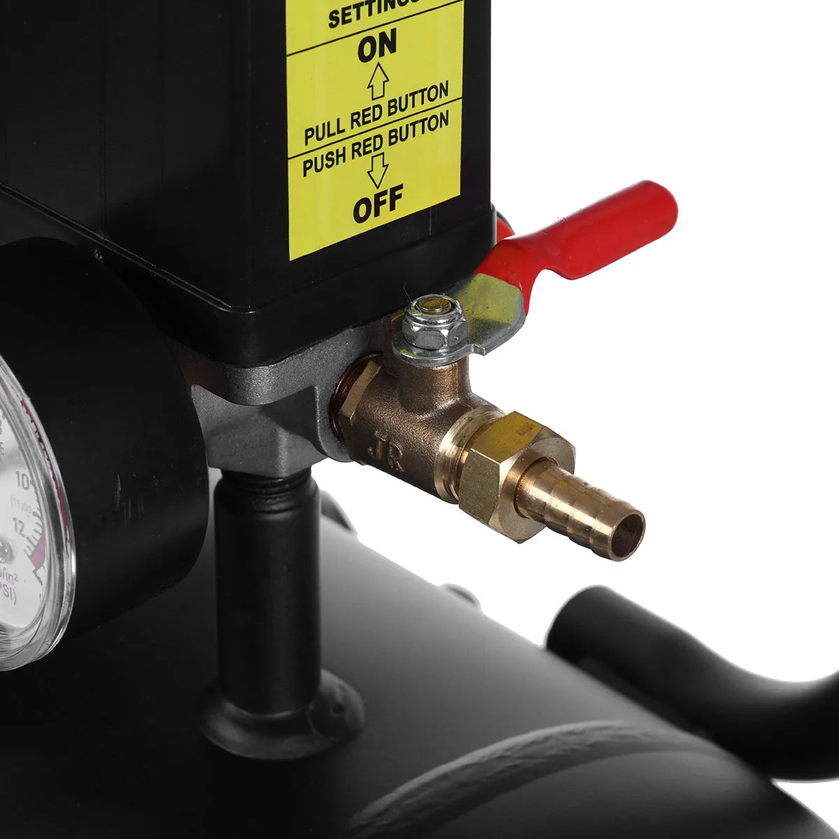 Compresseur d'Air Silencieux 1500W 24L Sans Huile - Atelier & Gonflage Pneus – photo 5/6