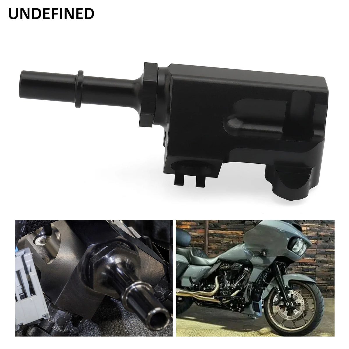 Rampe d'injection aluminium pour Harley Touring M8 - vue 4