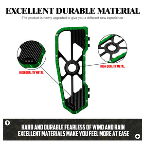 Planchers avant conducteur en aluminium coloré pour Harley-Davidson Touring - vue 4