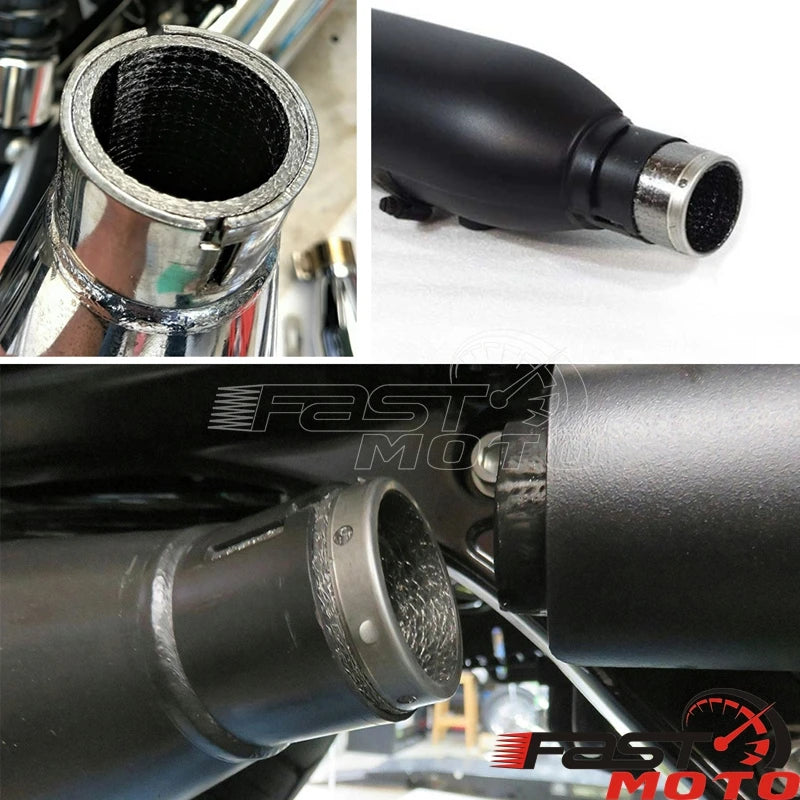 Joints de silencieux 38 x 44 mm pour Harley Sportster Softail - vue 6