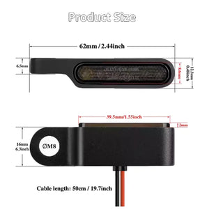 Mini clignotants LED pour Harley Sportster - vue 2