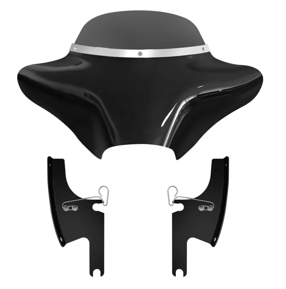 Carénage batwing avec pare-brise pour Harley Road King - vue 10