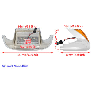 Feu LED de bout de garde-boue pour Harley Touring - vue 6