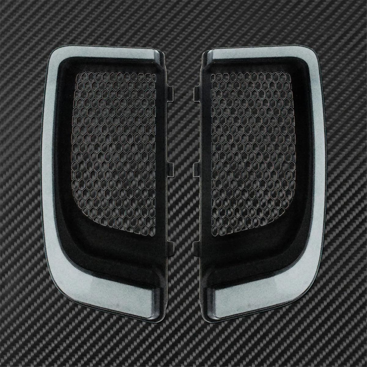 Grille inférieure de carénage LED noire pour Harley-Davidson Touring - vue 2