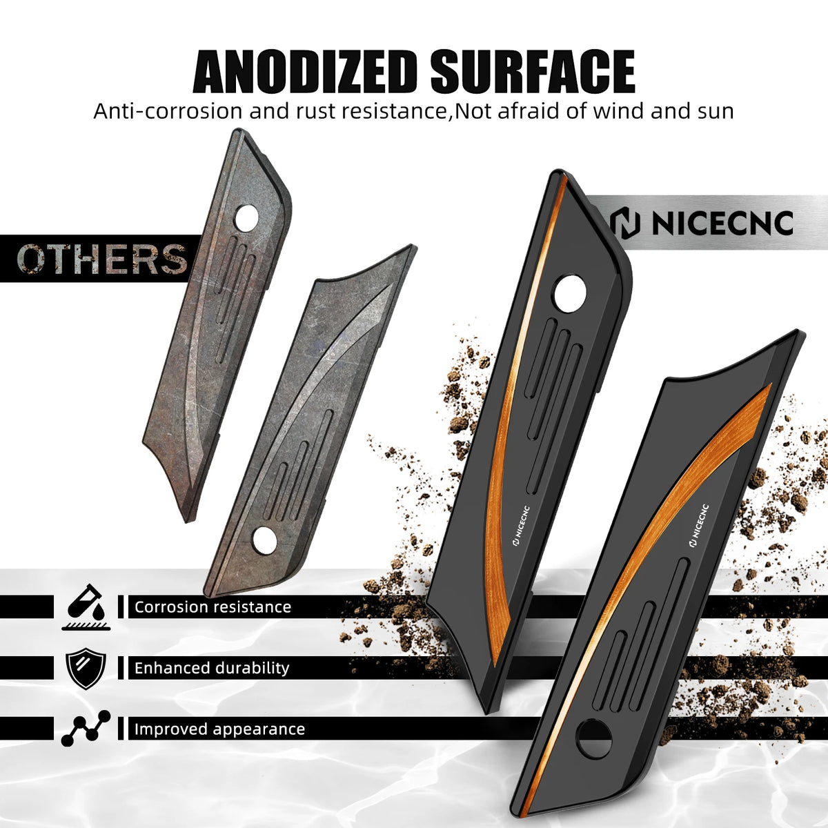 Cache décoratif de loquet de sacoche pour Harley-Davidson Street Glide FLHX (2014-2023)