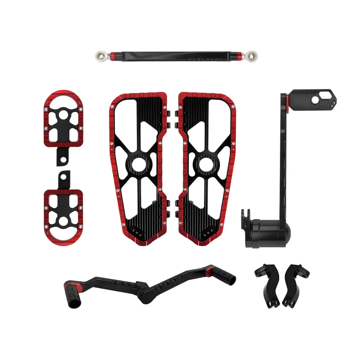 Kit de repose-pieds et levier de vitesse coloré pour Harley-Davidson Touring - vue 7