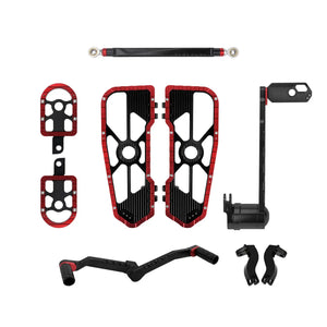 Kit de repose-pieds et levier de vitesse coloré pour Harley-Davidson Touring - vue 7
