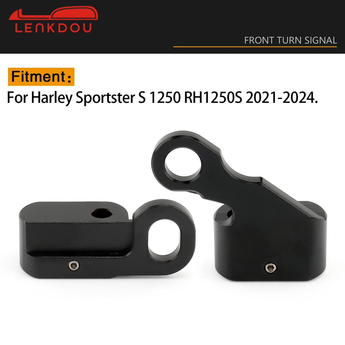 Mini clignotant avant LED pour Harley Sportster S - vue 3