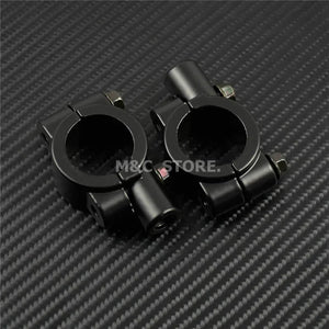 Support Rétroviseur pour Guidon 22/25mm - Filetage 8/10mm - Universel Harley-Davidson – photo 4/14