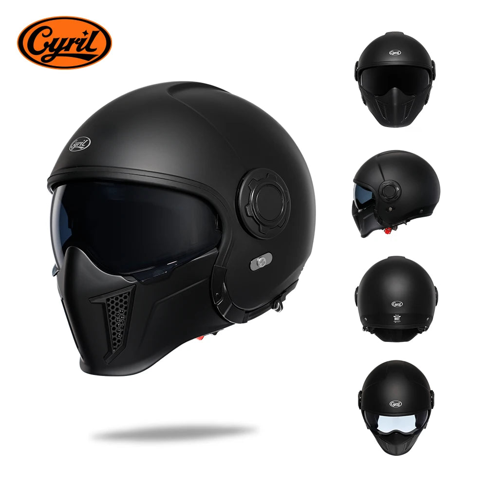 Casque moto modulable homme, vue de trois quarts - vue 18