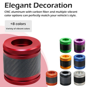 Embouts colorés de barre de protection moteur en aluminium - vue 2