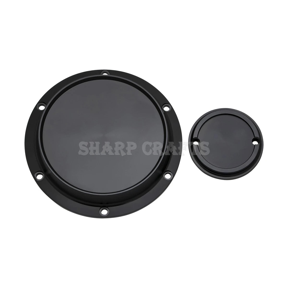 Derby cover et cache d'allumage gravés pour Harley Sportster - vue 10