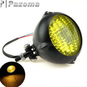 Phare rétro 4,5 pouces pour Harley bobber chopper - vue 10