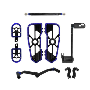 Kit de repose-pieds et levier de vitesse coloré pour Harley-Davidson Touring - vue 14
