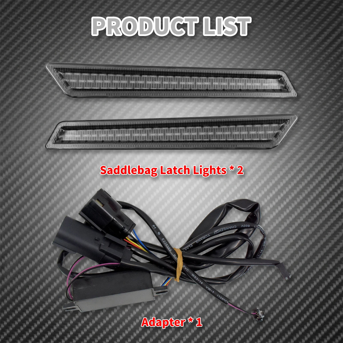 Feux LED de loquets de sacoche - Harley Touring Road King, Electra Street Glide, CVO Limited 2014-2023 – photo 5/8