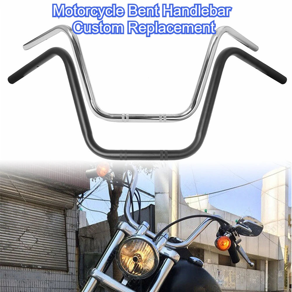 Guidon ape hanger pour Harley Sportster Dyna Softail - vue 1