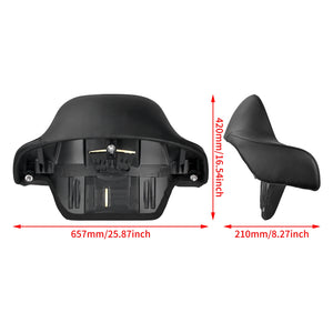 Dossier passager rembourré pour top case de Harley-Davidson Touring - vue 6