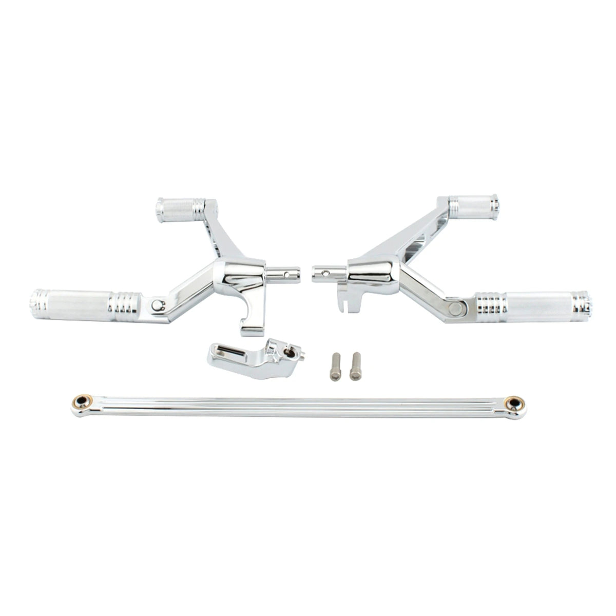 Kit complet commandes avancées, repose-pieds, leviers et biellettes pour Harley-Davidson Night Rod VRSC Special 2007-2017, V-Rod Muscle 2002-2017 – photo 9/12