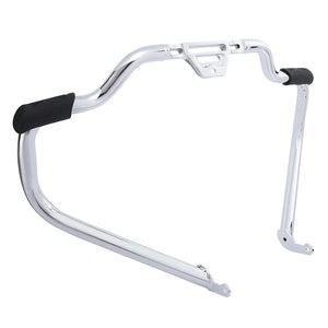 Barre de protection moteur noire pour Harley Softail - vue 4