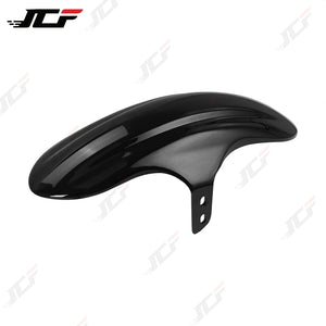 Garde-boue avant moto noir brillant pour Harley-Davidson Softail Street Bob - vue 2