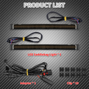 Feu à Défilement LED pour Sacoches (Frein/Clignotant) - Harley-Davidson Touring 2014 et plus – photo 7/8