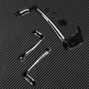 Kit de commandes au pied talon-pointe avec pontet de sélecteur et levier de frein pour Harley-Davidson Touring (Electra Glide, Street Glide, Road King) – photo 3/20