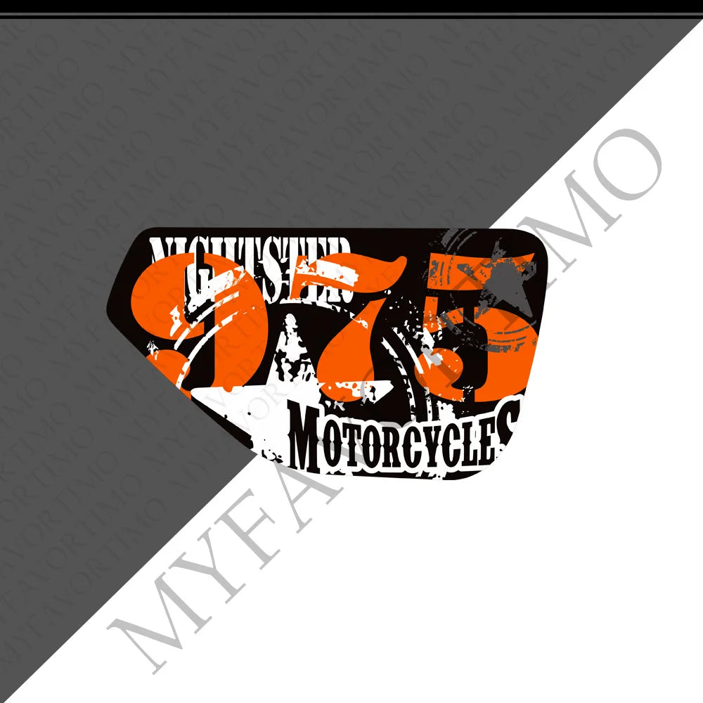 Autocollant décoratif sur réservoir de Harley Nightster - vue 9