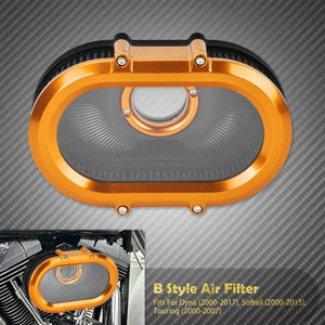 Filtre à Air avec Anneaux Décoratifs Interchangeables - Harley-Davidson Touring, Softail, Dyna, Sportster, Trike – photo 24/26