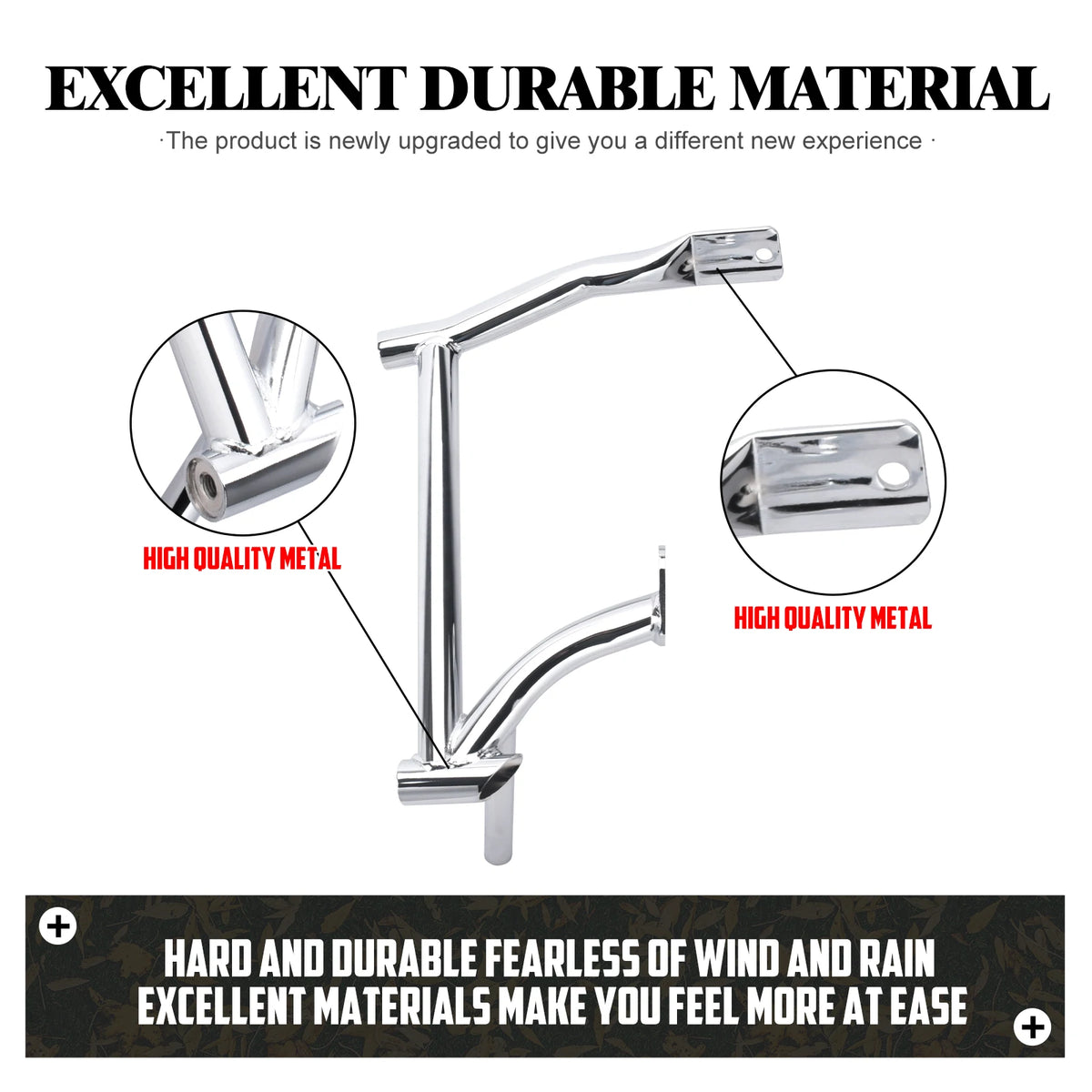 Pare-Sacoches Crash Bar Arrière pour Harley Touring 2009-2025 - vue 5
