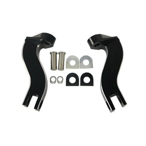 Kit de fixation repose-pieds passager arrière en aluminium pour Harley-Davidson Touring, Street Electra Glide, Road King – photo 7/9