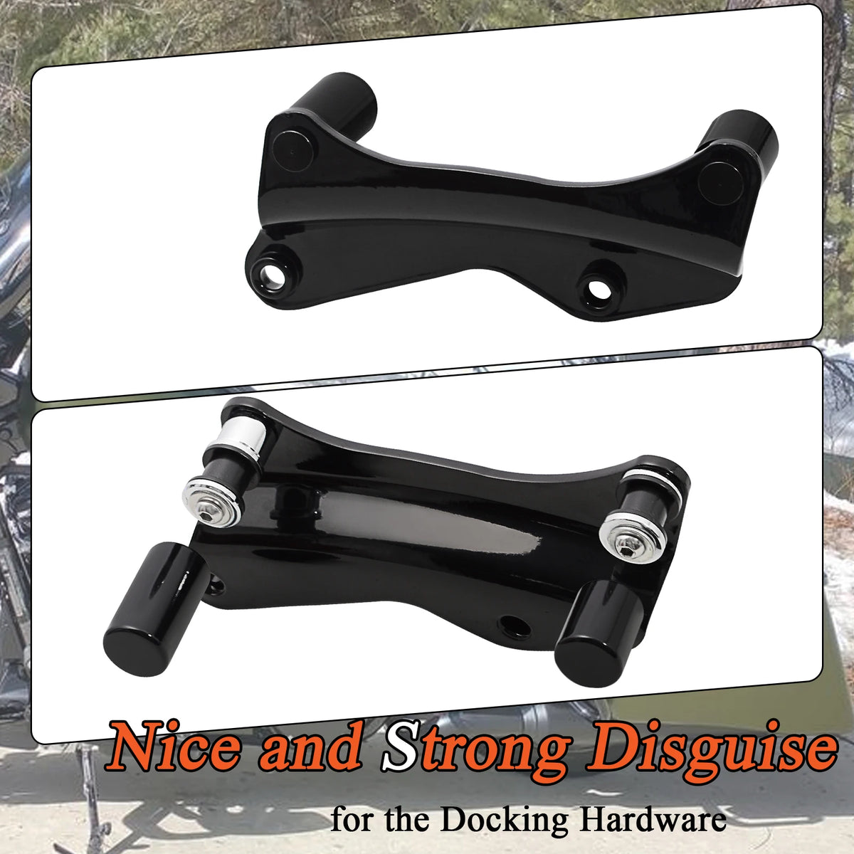 Kit de fixation amovible 4 points pour Harley Touring - vue 4