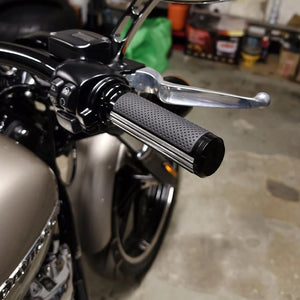 Poignées de guidon pour Harley Touring et Softail - vue 1