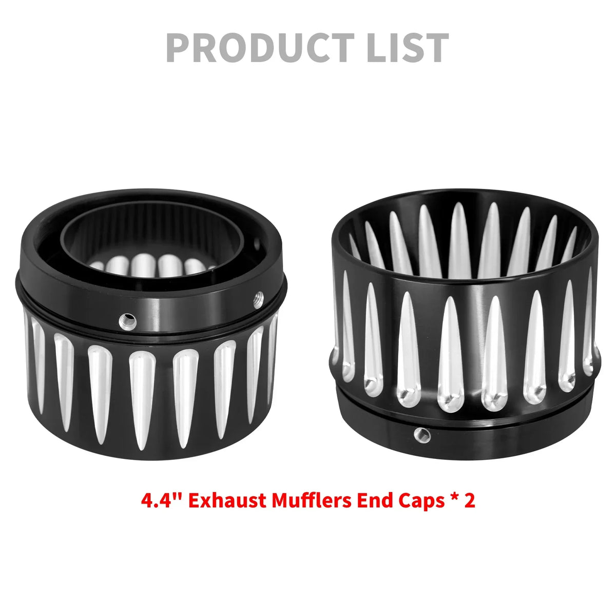 Coque de Phare Rond 7'' à Fixation Basse (Bucket) - Universel Harley-Davidson Softail, Sportster, Touring – photo 4/9