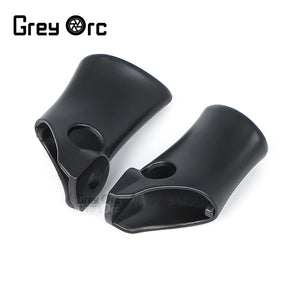 Support de clignotant noir pour fourche de moto - vue 2