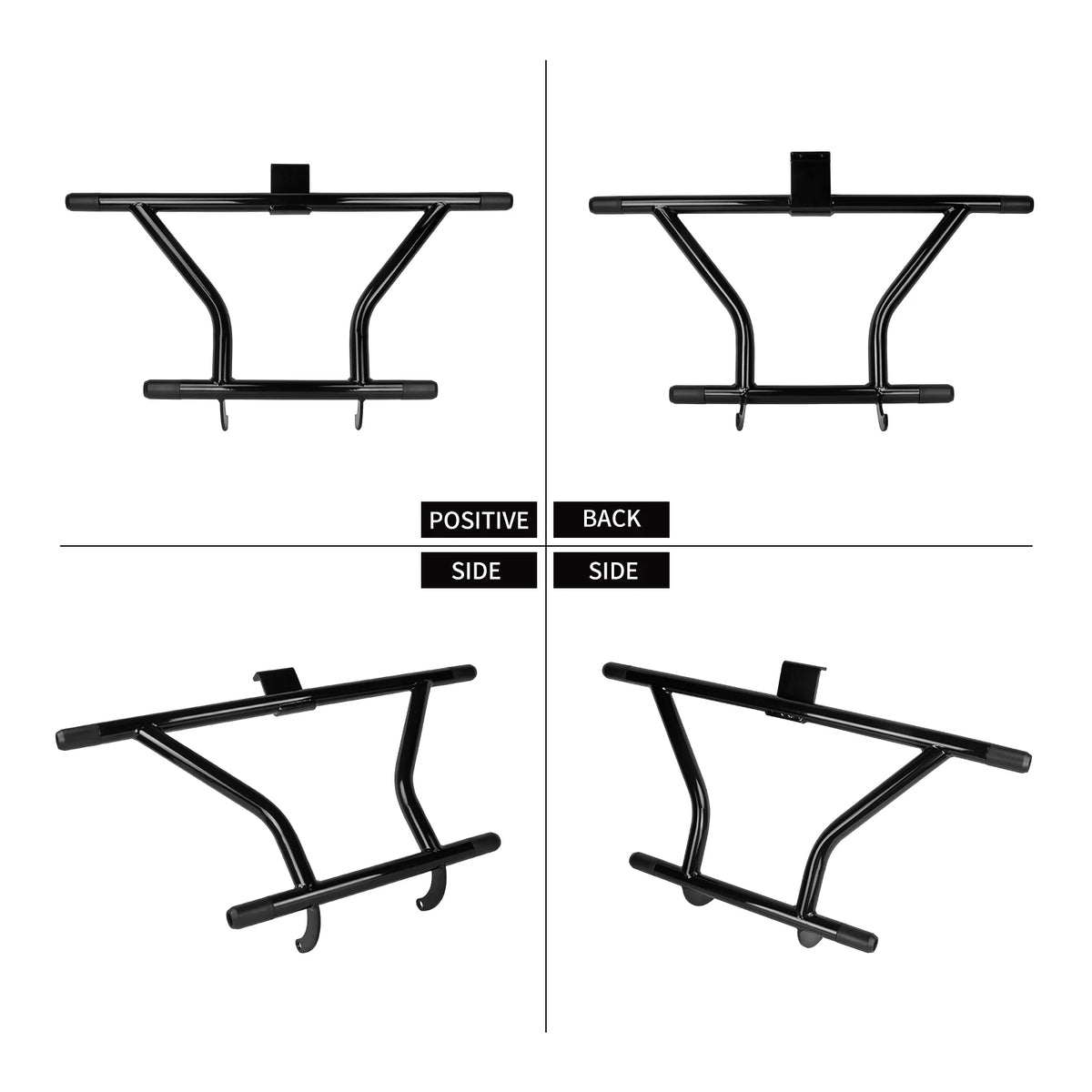 Arceau de protection moteur noir pour Harley-Davidson Softail - vue 4