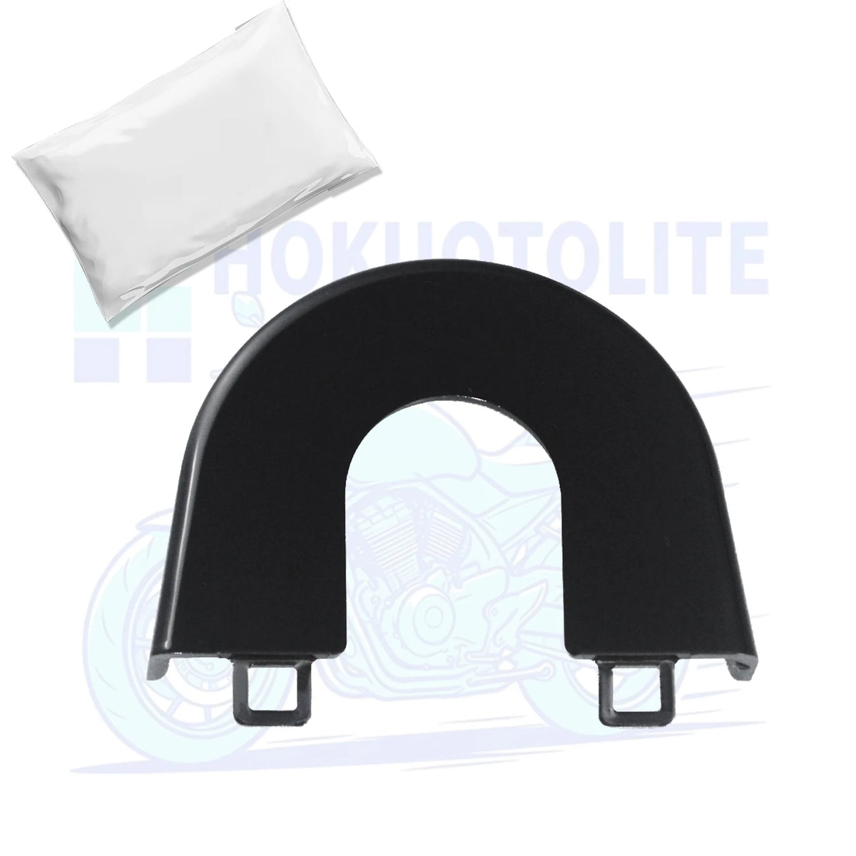 Cache de contacteur d'allumage chromé pour Harley Road Glide - vue 7