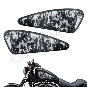 Autocollant décoratif drapeau sur réservoir de Harley Sportster - vue 26