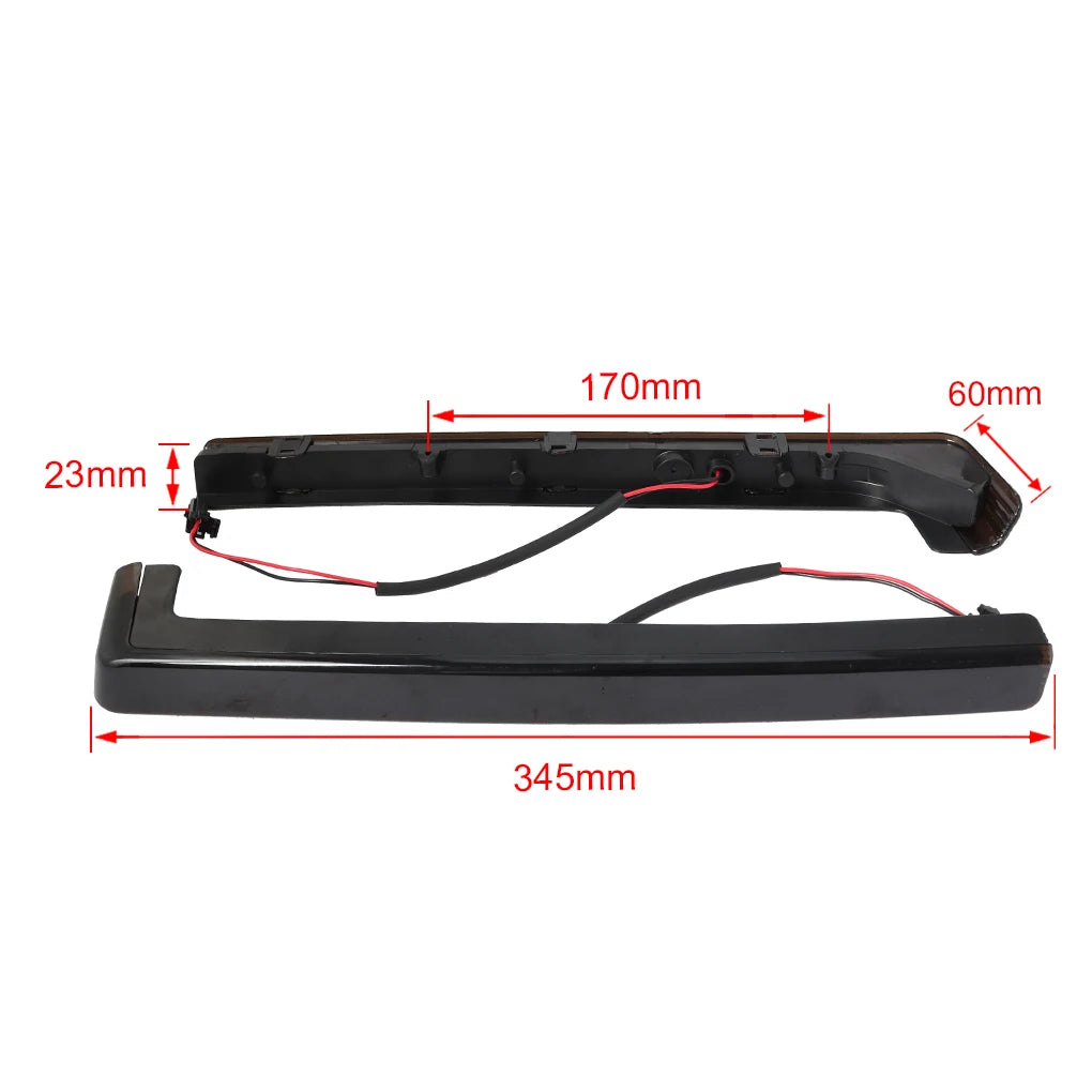 Feux LED latéraux de top-case pour Harley Touring - vue 3