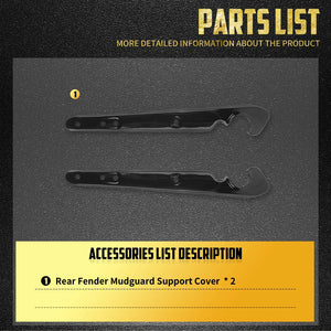 Support de Garde-Boue Arrière pour Clignotants - Harley-Davidson Sportster XL 2004-2022 – photo 5/7