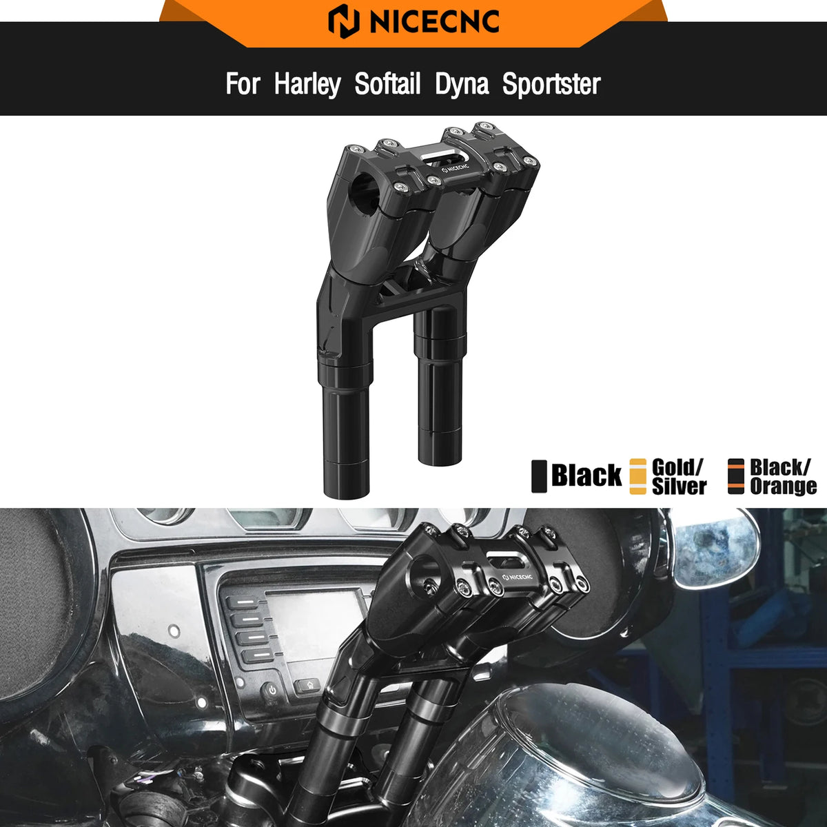 Ressort de Béquille Latérale (Jiffy Stand) - Harley-Davidson Touring 2007-2022, Softail 2007-2017 – photo 1/8