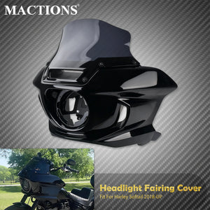 Kit de fixation pour carénage de phare de moto Harley - vue 1