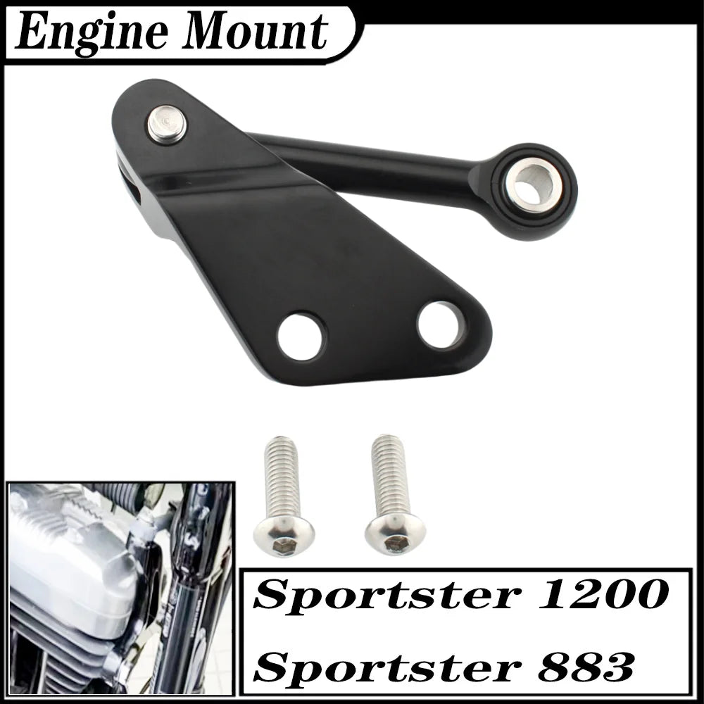 Lot de 3 supports moteur en aluminium - Harley-Davidson Sportster 883/1200 – photo 11/14