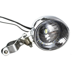 Feu additionnel LED chromé pour Harley - vue 5