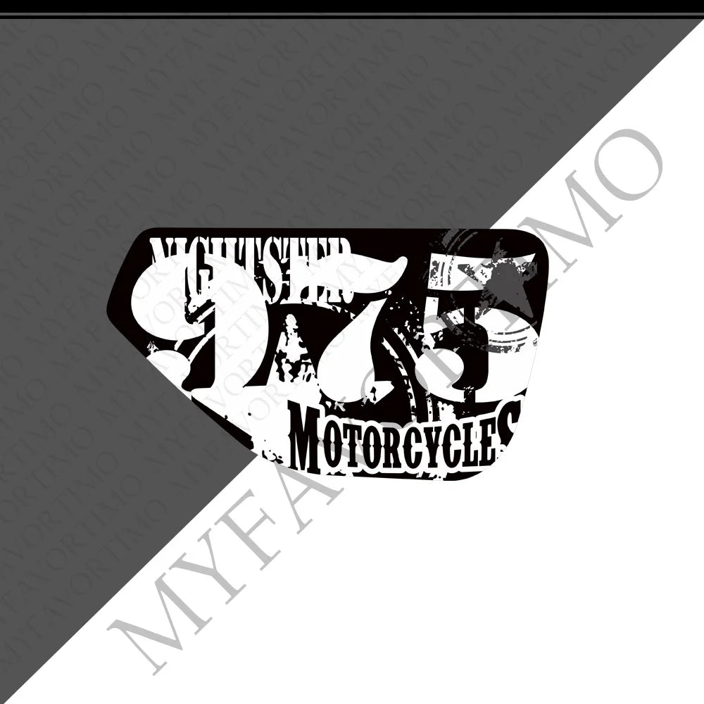 Autocollant décoratif sur réservoir de Harley Nightster - vue 29